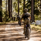 Lifestyle photo of TD Cordell Amphib Combat Pants V2 in MultiCam® Agility worn in the field, showing mobility and durability in outdoor conditions. Amphibious tactical pants designed for range training, deployments, and EDC with quick-dry Brookwood fabric built for rugged environments.