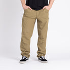 Front view of TD Neptune Amphibious Tactical Performance Pants in Dark Desert Sand showing lightweight quick-dry ripstop fabric, articulated knees, eight-pocket EDC system, and water-repellent construction for tactical and amphibious operations