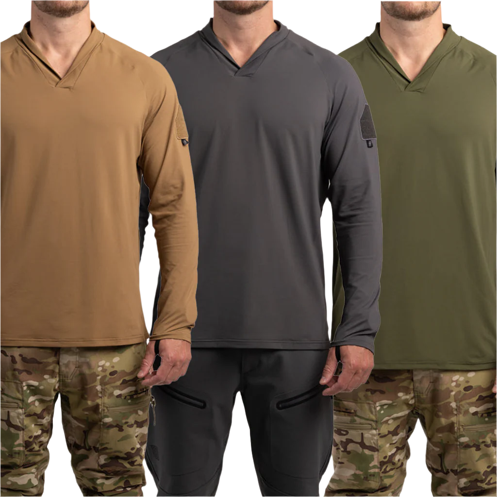 Men's Long Sleeve Tactical Shirt Tactical Range Op Top