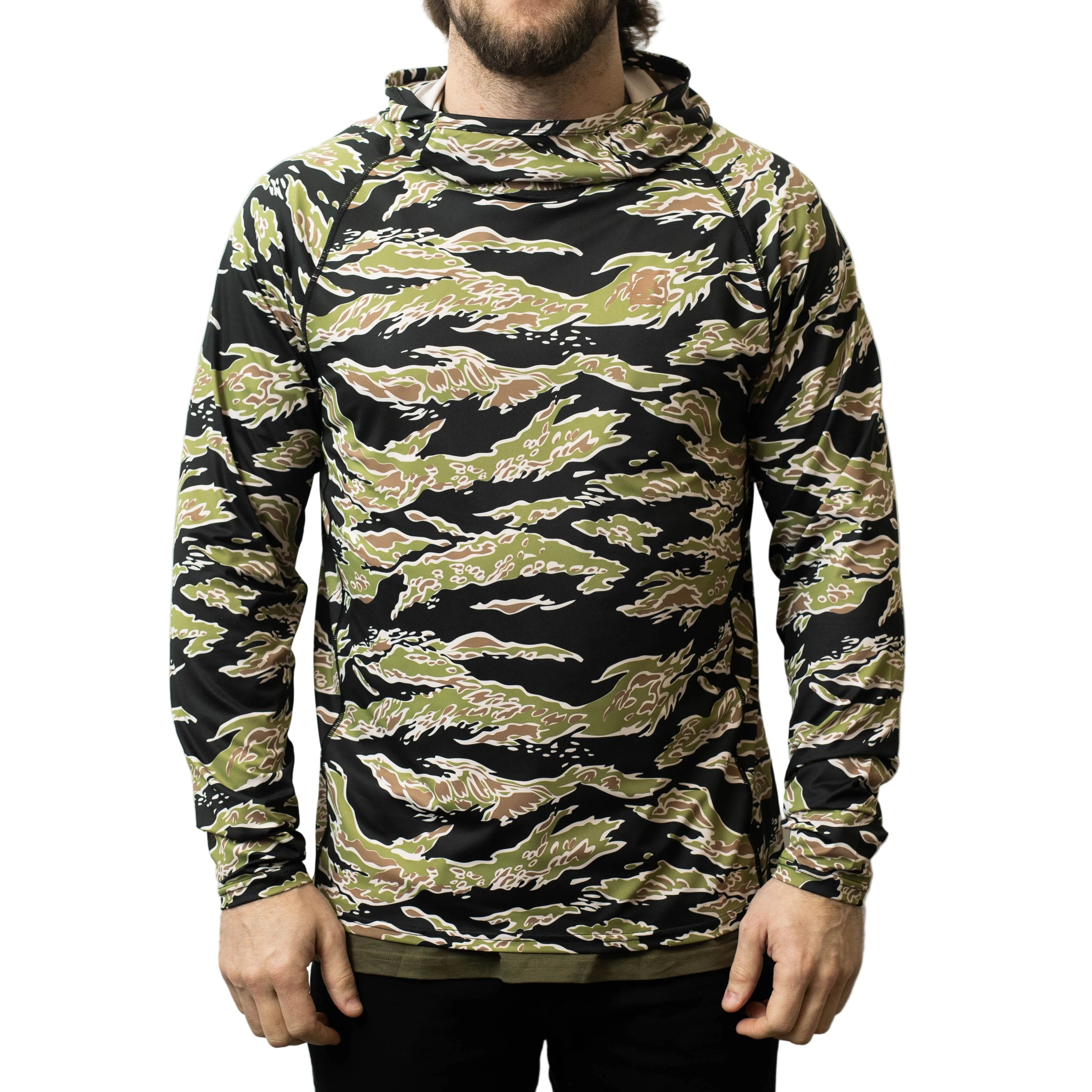 Men's Tactical Sun Shirt | TD Tiger Shark UPF 50 Lightweight