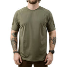 TD Short Sleeve Range Shirt in Ranger Green tactical performance top for duty wear and range training