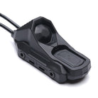 Unity AXON SYNC 7 inch dual control switch black for SureFire and DBAL laser mounted on rifle rail top view