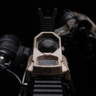 Unity AXON SYNC switch integrated with clean cable management on rifle rail with light and laser