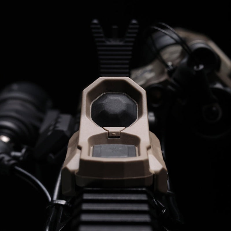 Unity AXON SYNC switch integrated with clean cable management on rifle rail with light and laser