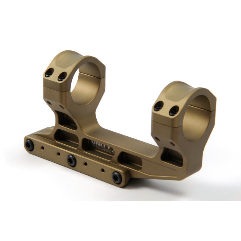 Unity FAST LPVO Scope Mount in FDE finish | Tactical LPVO mount with 2.05" height for modern optics and night vision compatibility