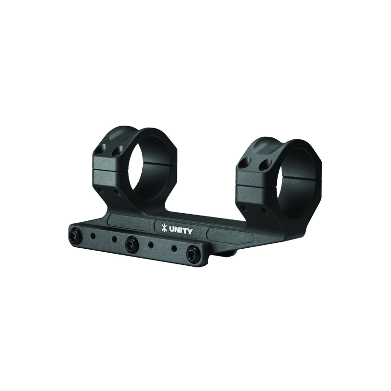 Unity Tactical REKE Scope Mount Black 1.54 inch optic mount for LPVO setups machined from 7075 T6 aluminum with Picatinny rail clamp and modular accessory compatibility