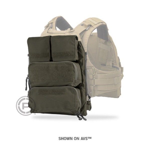 個人装備 Crye Precision POUCH ZIP-ON PANEL 2.0 Crye Pouch Zip-On Panel 2.0 | Rear Panel Storage System – Tactical