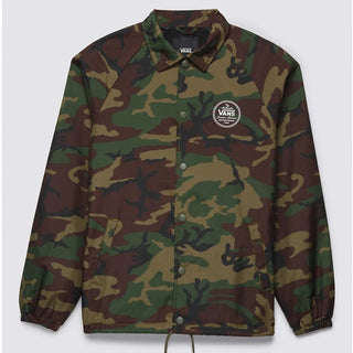Vans camo jacket sales mens