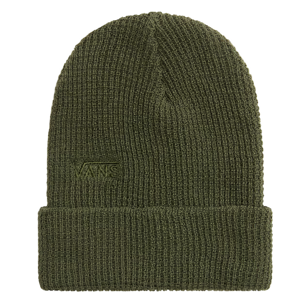 Van Olmstead Waffle Beanie | Forest Green Recycled Knit Hat