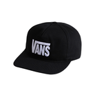 Black Vans cap on a white background