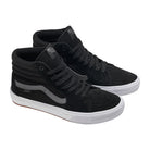 Full view of Vans BMX Sk8-Hi high-top shoes featuring reinforced DURACAP™ overlays, Wafflecup™ construction, and gum rubber outsole for grip and durability