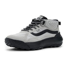 Angled view of the Vans Crosspath Mid Shoe highlighting the water-resistant construction, durable materials, and versatile outdoor-inspired design.