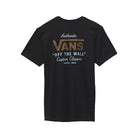 Oversized back graphic on the Vans Holder St Tee, a durable heavyweight tactical shirt ideal for gym sessions, range days, and post-mission wear