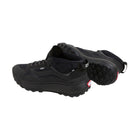 Side profile of the Vans MTE Crosspath Mid Shoe in Black featuring a lightweight design, DWR-treated upper, and supportive mid-top silhouette.