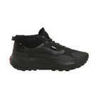 Vans MTE Crosspath Mid Shoe in Black featuring a water-resistant upper, mid-height support, and All-Trac traction for hiking, travel, and everyday wear.