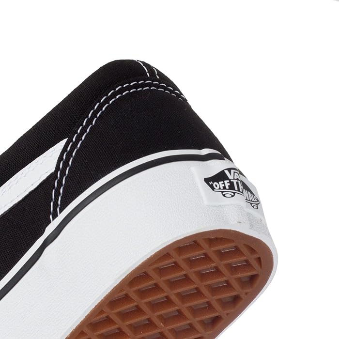 Close-up of the Vans Old Skool Shoe outsole featuring the signature waffle tread pattern for reliable grip and traction.
