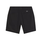Rear view of Vans Range Sport Shorts in Black displaying the relaxed fit and performance-focused design.