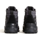 Rear view of the Black Vans Sk8-Hi GORE-TEX Insulated Shoe showing the insulated high-top design and supportive heel construction.