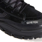 Close-up of the Vans Sk8-Hi GORE-TEX Insulated Shoe highlighting the waterproof GORE-TEX membrane branding and weather-ready construction.