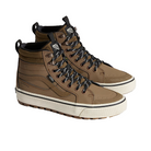 Full view of the Vans Sk8-Hi Waterproof MTE in sepia brown with black and white details, built for cold-weather comfort, waterproof protection, and all-terrain grip