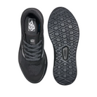 Close-up of Vans UltraRange 2.0 showing secure lacing system and reverse waffle outsole for flexible traction and all-day comfort on the move