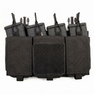Black Velocity Systems Quad 5.56 SwiftClip Placard GP built for streamlined magazine carry, rapid access, and additional equipment organization.