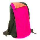 Velocity Systems high visibility signal panel in orange and cerise mounted on tactical bag for field identification and signaling