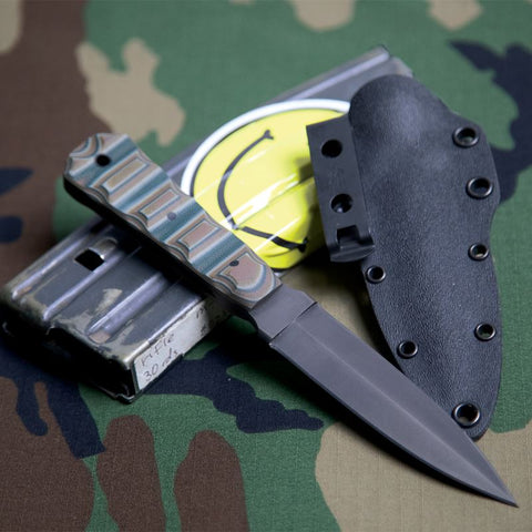 WK Defense Dagger - Camo G10 Sculpted Knife Winkler Knives 