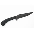 Winkler Knives Shadow Strike with sculpted black laminate handle and skeletonized tang offering improved grip texture for field use and concealed EDC