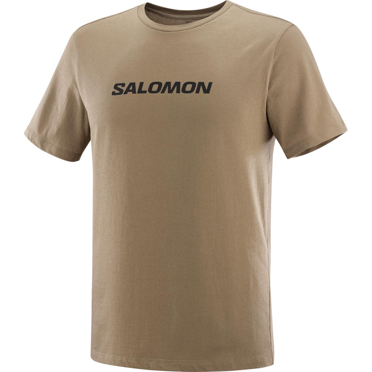Salomon Logo Perf SS Tee Shitake T-Shirt Salomon Medium 