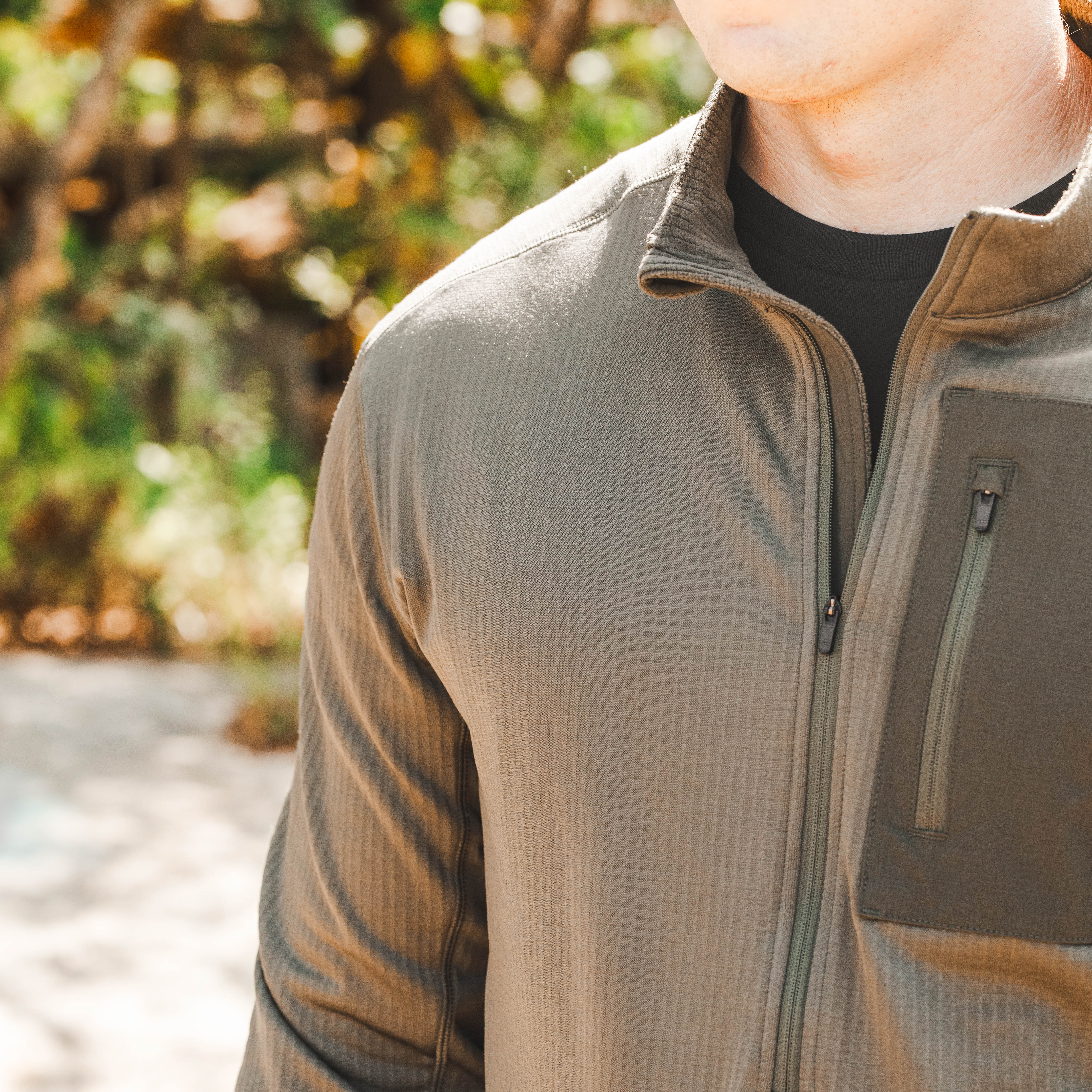 TD Off the Grid Fleece Half Zip | Tactical Midlayer Pullover