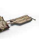 Camouflage tactical cummerbund on a white background