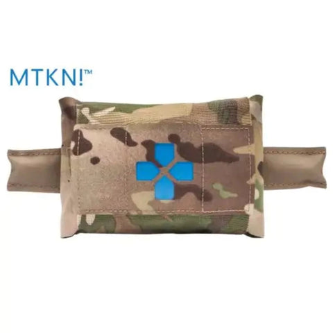 BFG Belt Mounted Micro Trauma Kit Now - ADVANCED Kit Filled Medical Equipment Blue Force Gear MultiCam 
