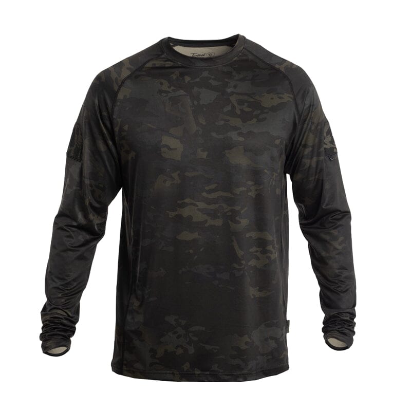 TD Long Sleeve Shooter Shirt Black Distributors
