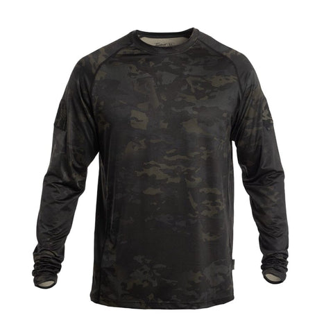 TD Long Sleeve Shooter Shirt Multicam Black TD Apparel 