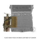 Crye AIRLITE CONFIGURABLE RADIO POUCH Radio Pouch Crye Precision 