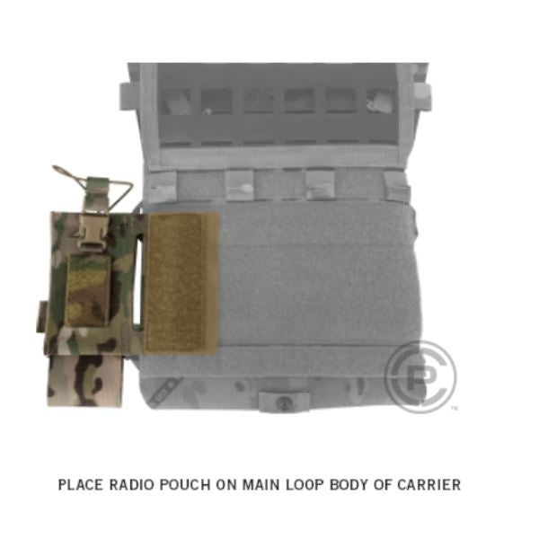 Crye AIRLITE CONFIGURABLE RADIO POUCH Radio Pouch Crye Precision 