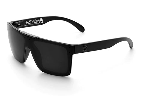 Heat Wave Quatro Black Polarized / Black Bar Sunglasses Heat Wave 