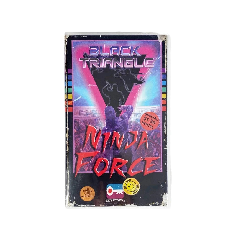 Black Triangle Midnight Creeper MK5 Mod 3 signature VHS style case packaging for non metallic G10 concealed carry blade