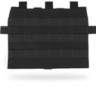 Crye Precision AVS Detachable Flap MOLLE in Black built for modular pouch attachment and rapid loadout changes on compatible Crye carriers.