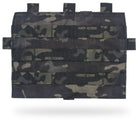 Crye Precision AVS Detachable Flap MOLLE in MultiCam Black featuring three rows of MOLLE webbing for mission-specific pouch placement and gear organization.
