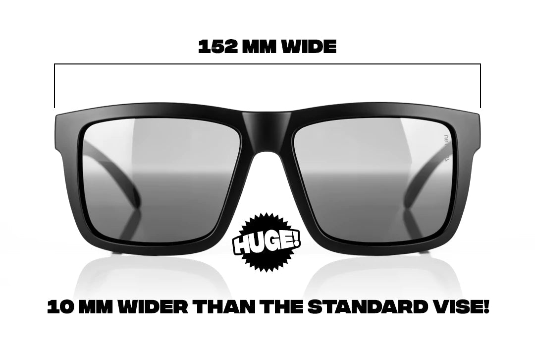 Heat Wave XL Vise Z87 Black Polarized Sunglasses Heat Wave 