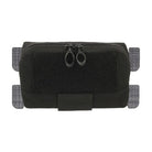 Ferro Concepts ADAPT Admin Panel Black designed for chest mounted organization and quick access storage on compatible plate carriers