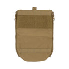 Ferro Concepts ADAPT Back Panel Water Coyote Brown hydration panel with internal bladder retention and modular zipper attachment system