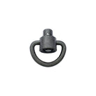 Ferro Concepts D Loop QD Swivel for 1 inch webbing slings featuring flush push button release and heavy duty steel construction