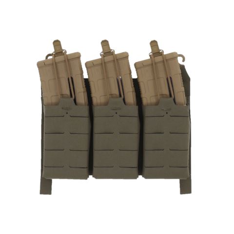 Ferro Concepts KTAR Front Flap Ranger Green low profile triple magazine placard compatible with Ferro ADAPT systems