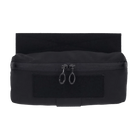 Ferro Concepts Mini Dangler Black low profile dangler pouch designed for mounting under plate carriers and chest rigs for essential gear storage