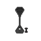 Ferro Concepts Pull Tab Kit in Black shown with mounting hardware, designed to upgrade Slingster® slings with enhanced grip and faster sling adjustment