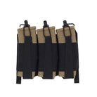 Ferro Concepts TEAR Front Flap Black elastic front flap designed to carry three AR magazines with optional bungee retention