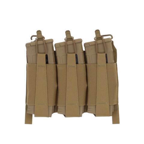 Ferro Concepts TEAR Front Flap Coyote Brown low profile magazine placard for plate carriers and chest rigs